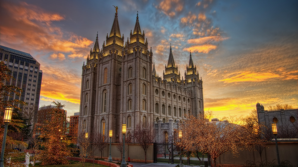 Mormon temple, Salt Lake City