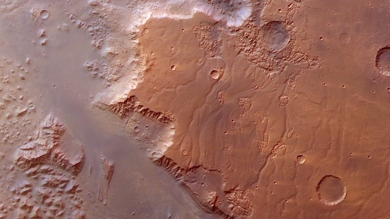 Part of Valles Marineris on Mars