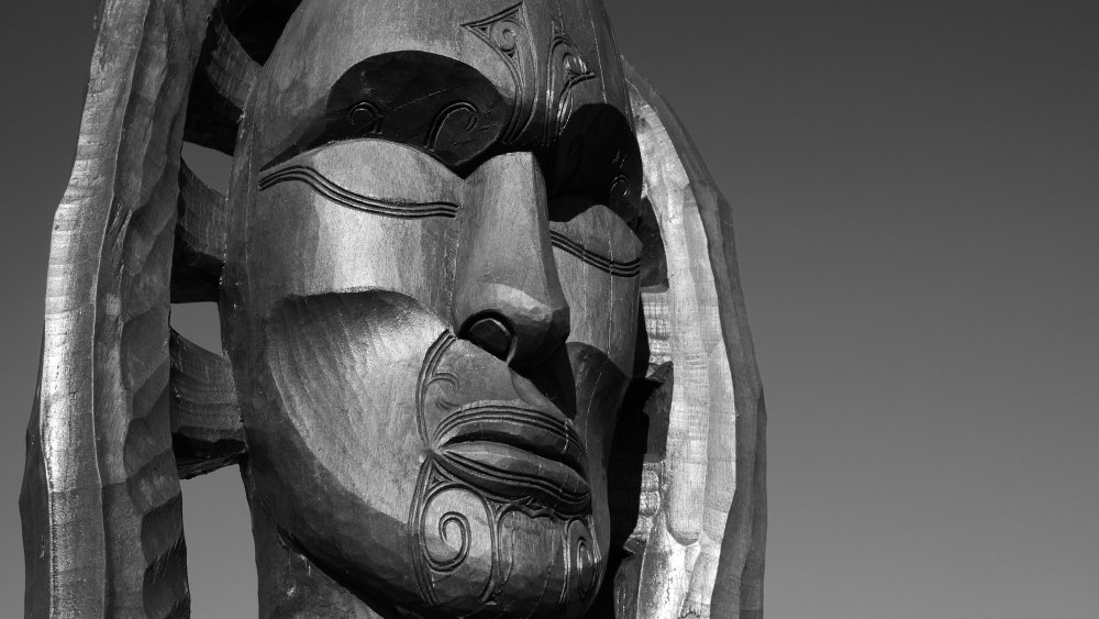 maori carving