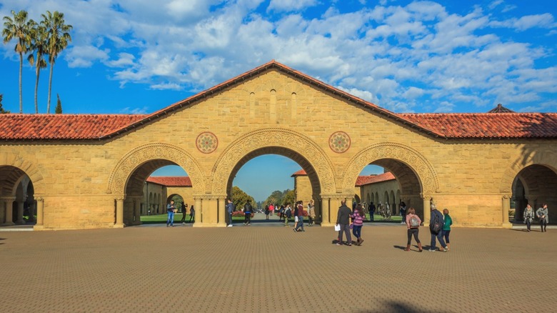 Stanford Main Quad entrance