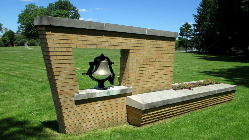 Victory Bell at Kent State University in Kent, Ohio, United States