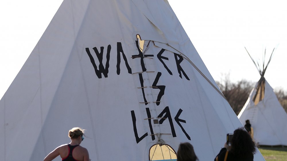 Tipi "Water is Life"