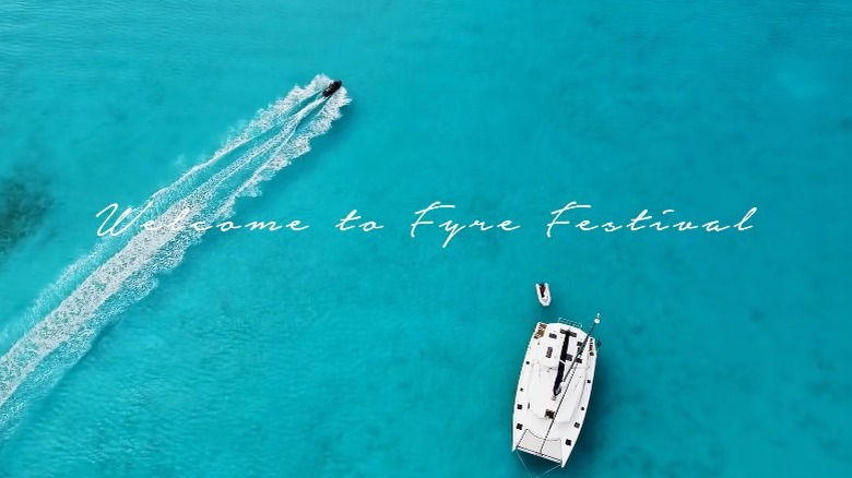 Clip from Fyre Festival's 2017 promo ad