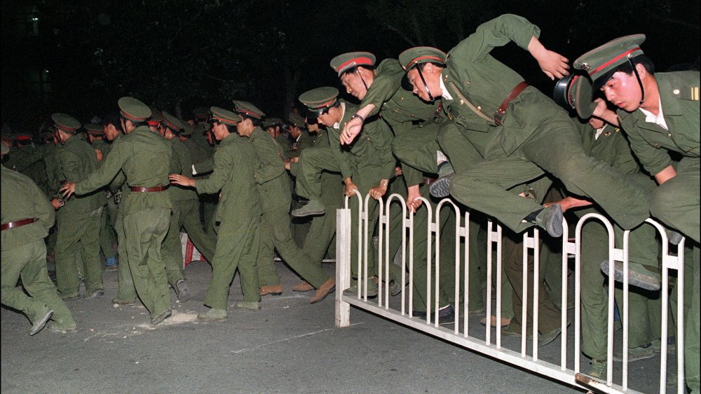 military China Tiananmen Square