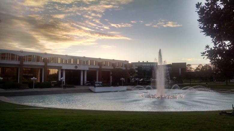 University of Central Florida campus reflecting pool