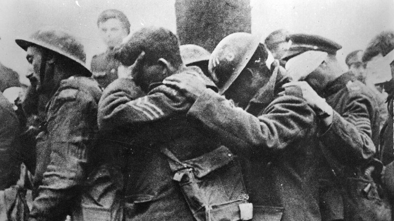 British Soldiers Blinded by Mustard Gas