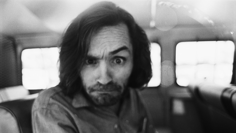 Charles Manson his way to a 1970 court hearing