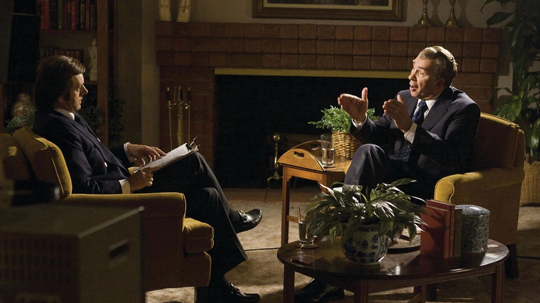Frost and Nixon spar