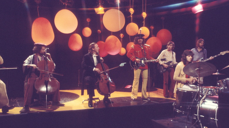 ELO performing on Top of the Pops