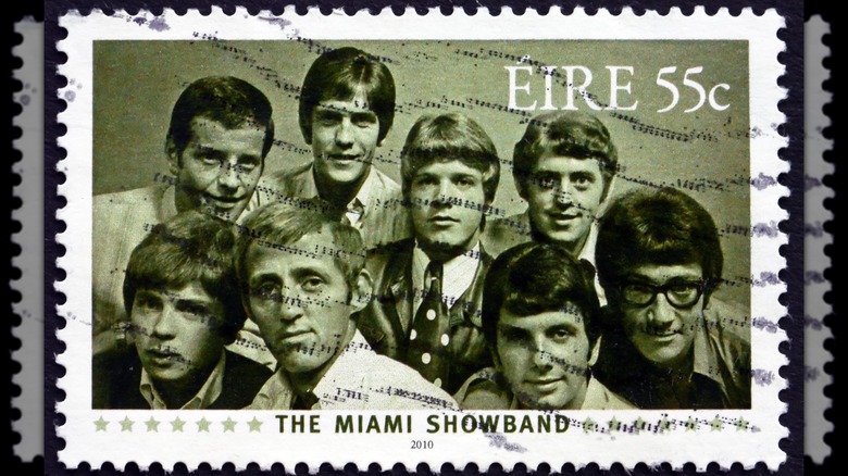 Irish stamp honoring the Miami Showband