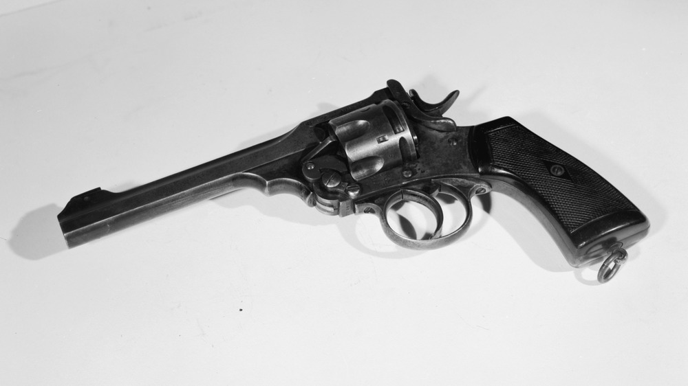 An old revolver