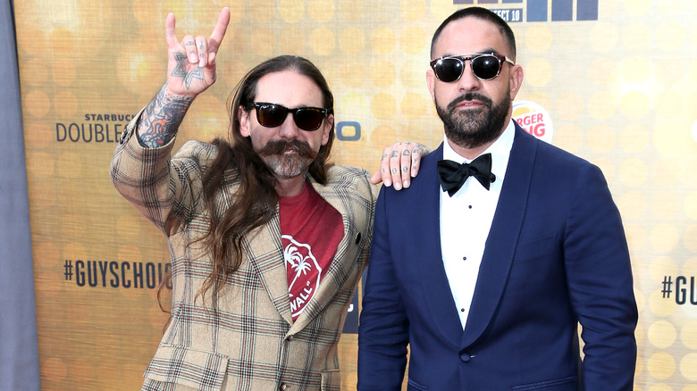 Oliver Peck and Chris Nunez at an event