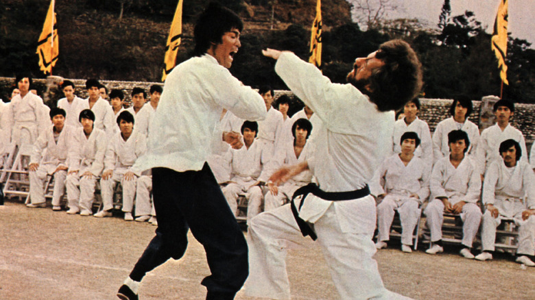 Bruce Lee fighting 