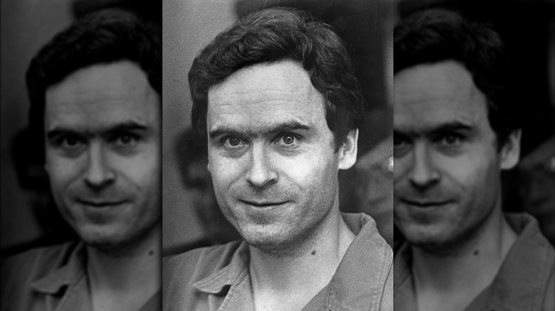  Ted Bundy 31 years old, in custody, Florida, July 1978, 10 years before his state execution in 1989.