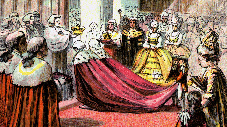 George III is crowned