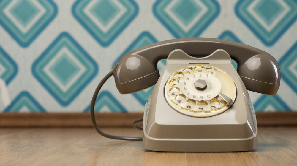 vintage retro telephone