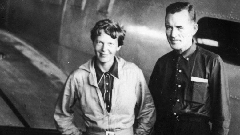 Amelia Earhart and Fred noonan