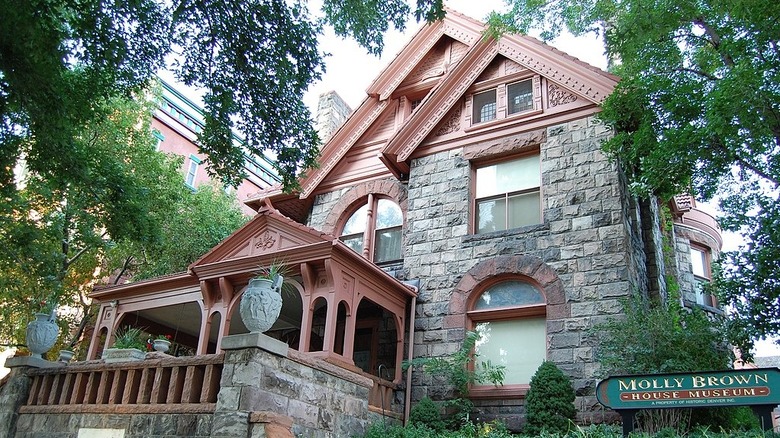 An exterior image of The Molly Brown House Museum