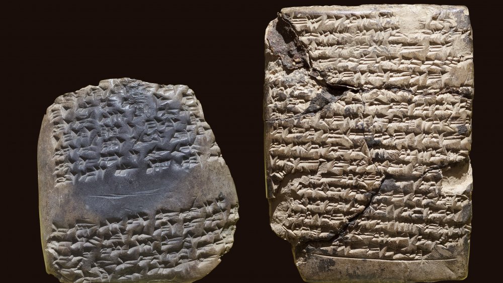 Cuneiform tablets