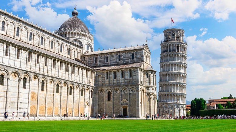Leaning Tower of Pisa and Cathedral