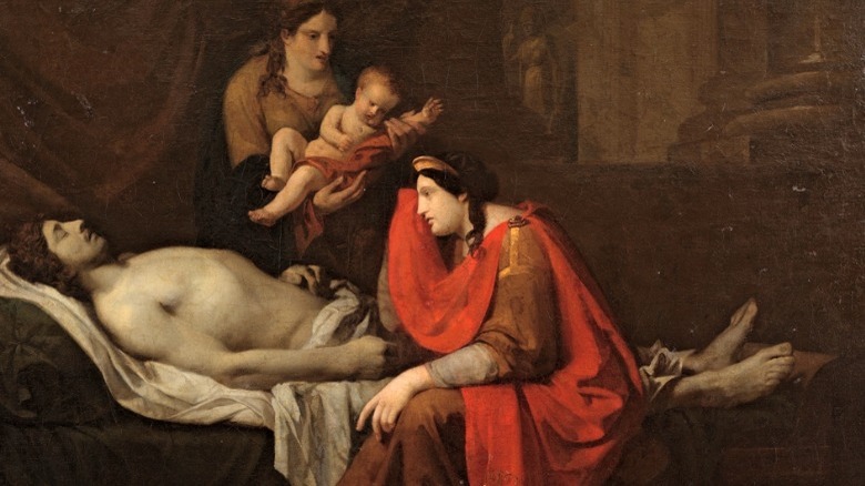 andromache mourning the death of hector