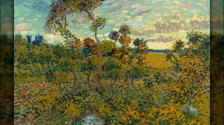 Van Gogh's "Sunset At Montmajour"