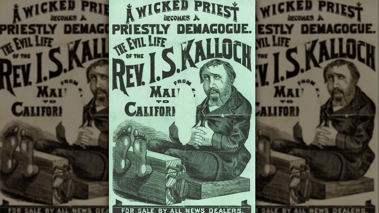 Pamphlet about Rev. Isaac Kalloch, distributed 1879