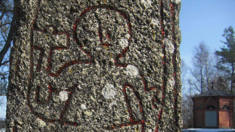 Altuna runestone depicting Thor