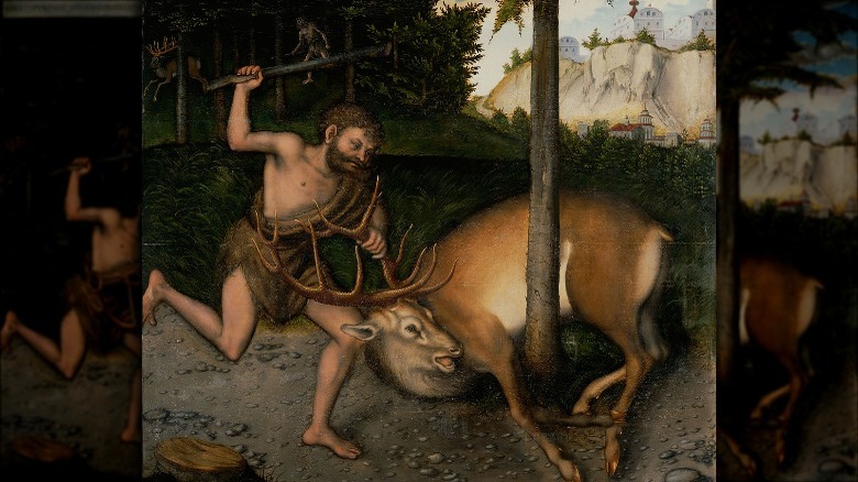 Herakles and the hind of Artemis
