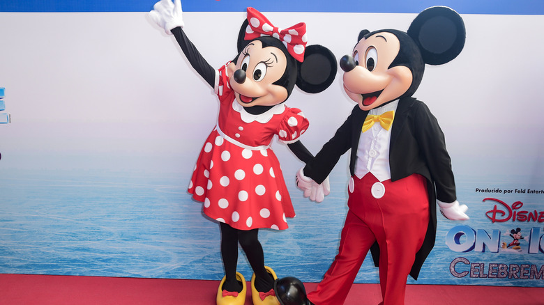 Mickey and Minnie mouse 