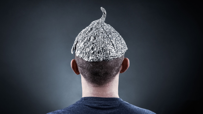 Guy with tinfoil hat