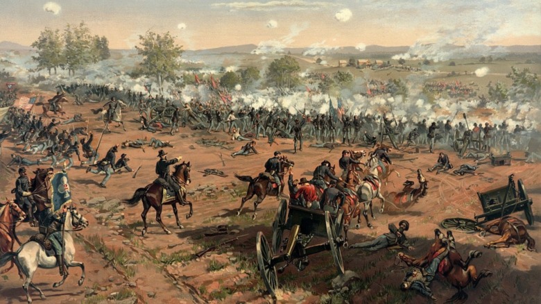 battle of gettysburg Thulstrup