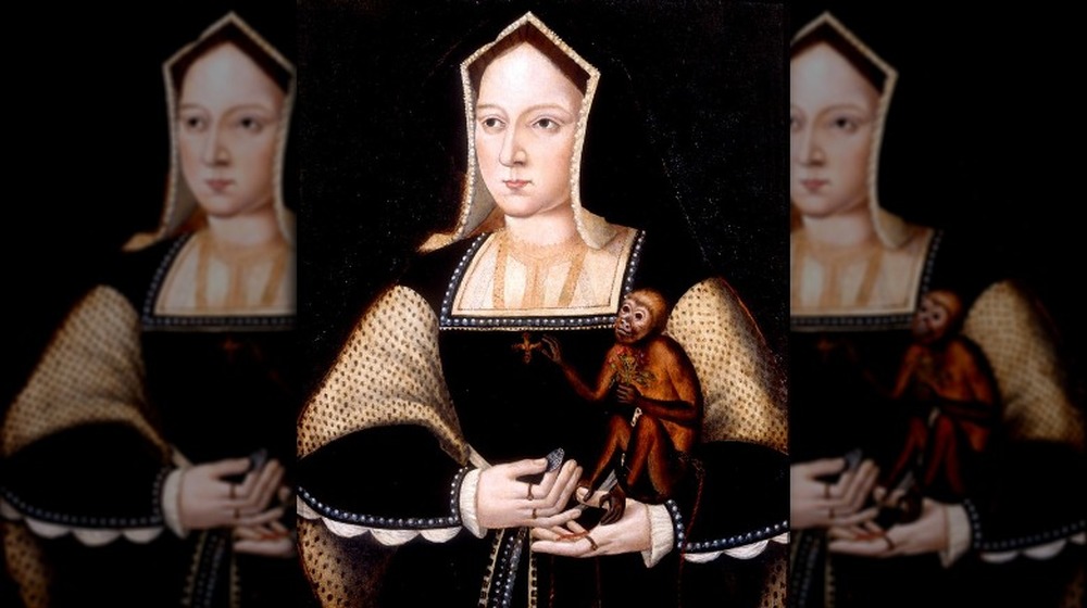 catherine of aragon with a monkey