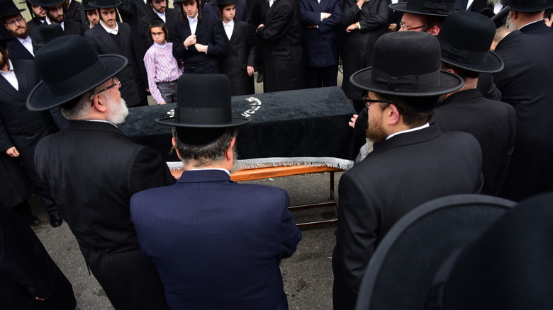 A Jewish funeral