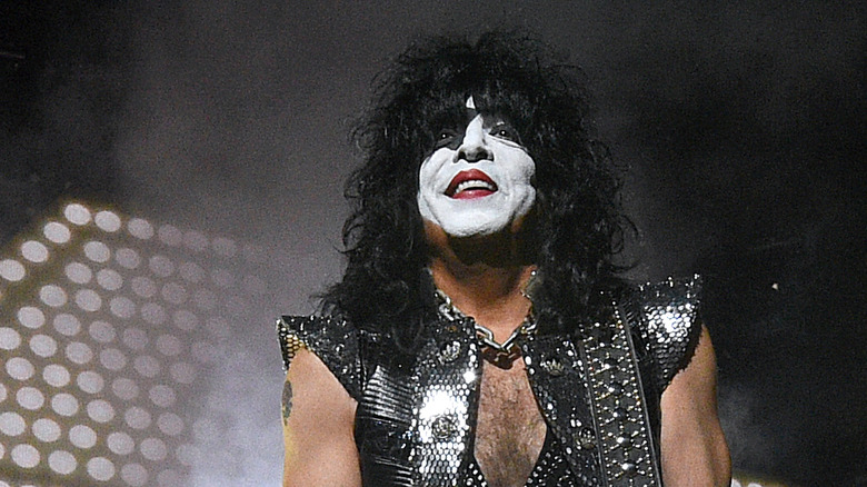 Paul Stanley performing with KISS