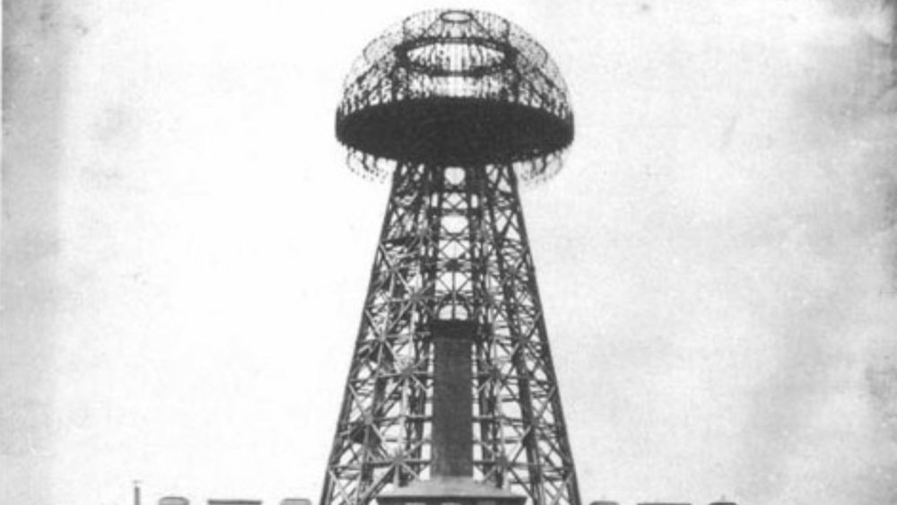 Tesla broadcast tower