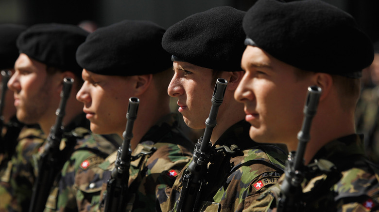 Members of the Swiss army