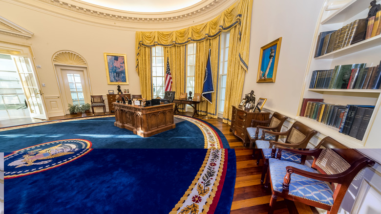 View of the Oval Office