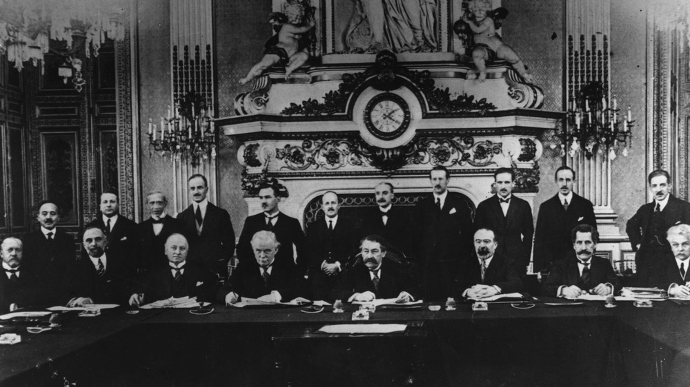 Allied members, the Paris Peace Conference