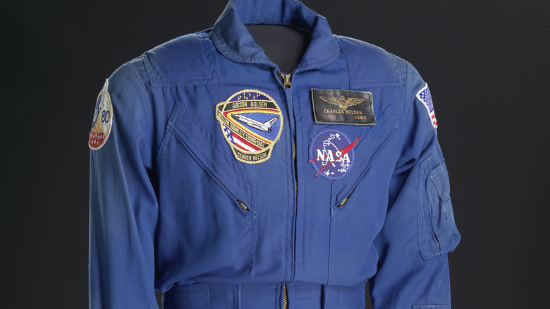 NASA uniform with Velcro belt