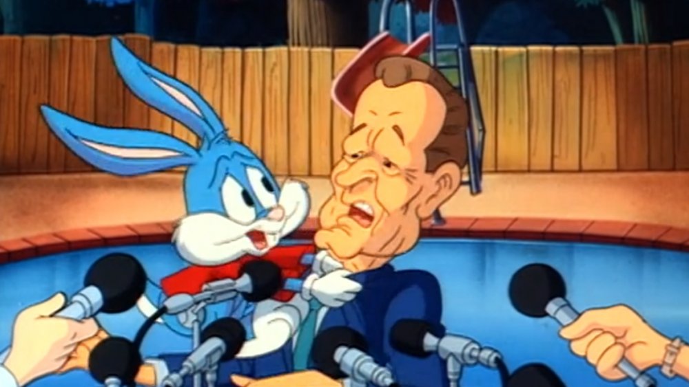 tiny toons, buster bunny george w bush