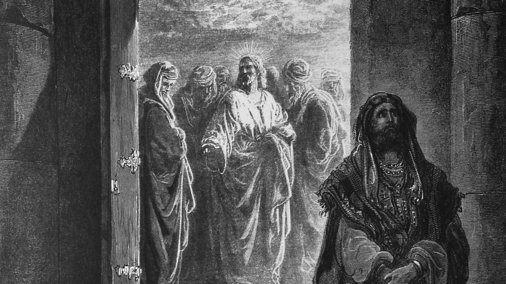 The Pharisee and the Publican painting