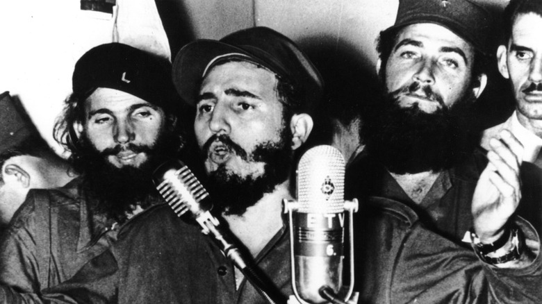 Fidel Castro speaking 