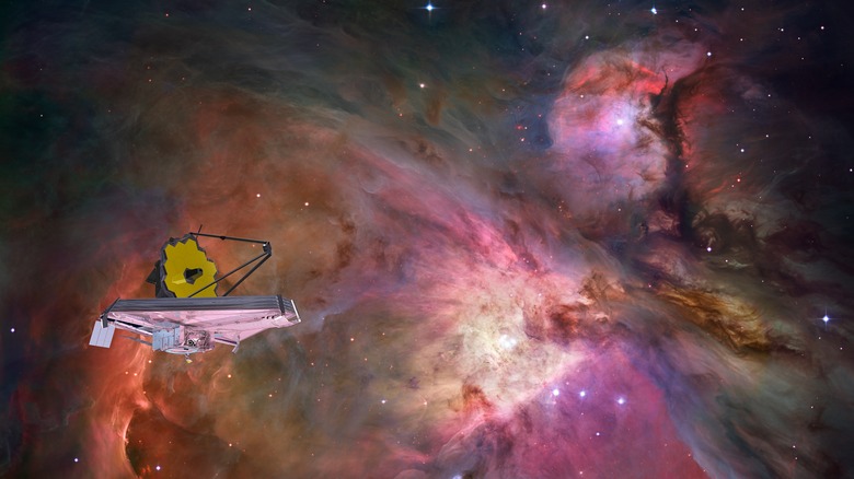 Artistic rendition of the JWST