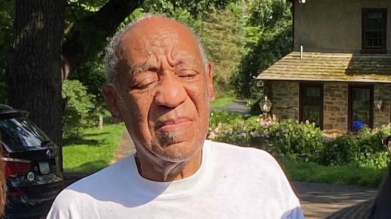 Cosby following his release from prison in June 2021