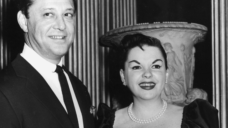 Judy Garland and Sid Luft in 1957