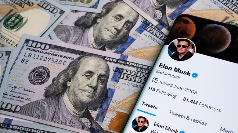 Cash and Elon Musk's profile