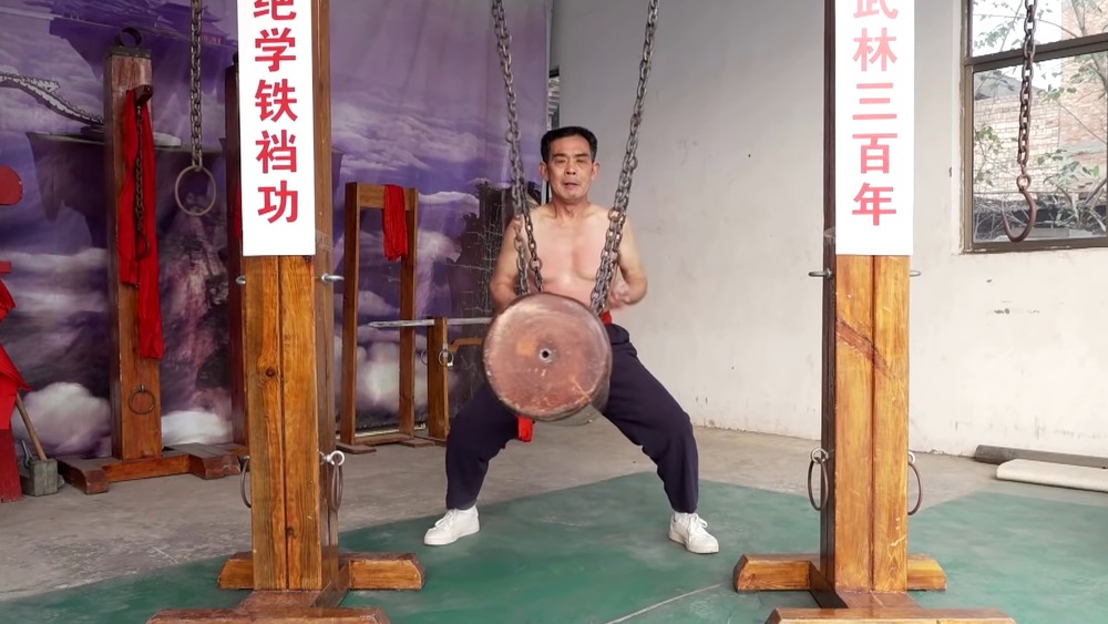Wang Liutai, iron crotch master