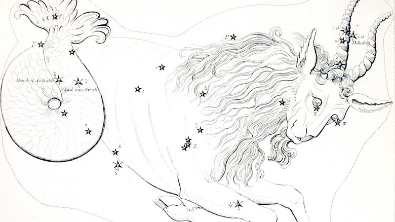 Astrological artwork of Capricorn