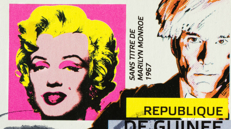 Marilyn Monroe and Andy Warhol
